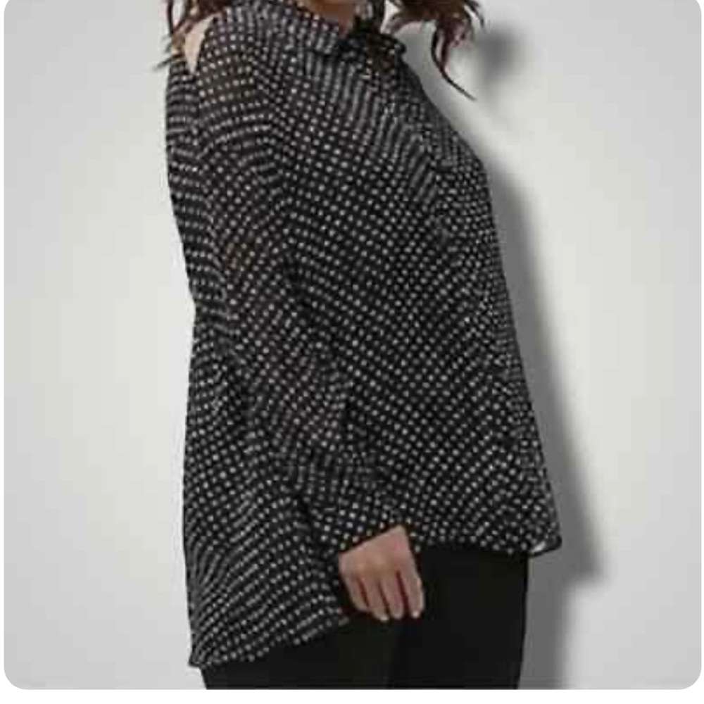 Lane Bryant cold shoulder blouse